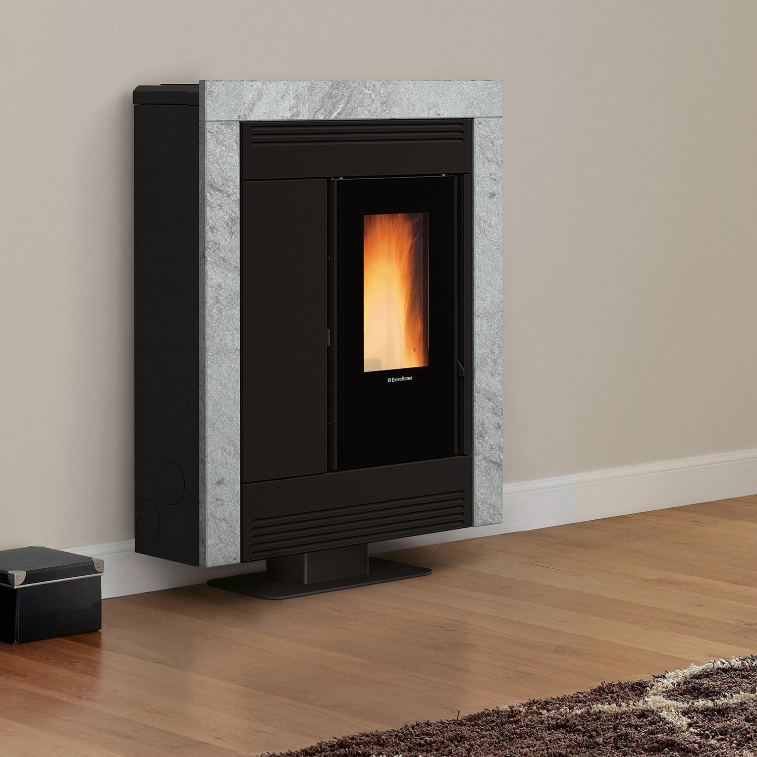 Extraflame Souvenir Plus Petra 5.0 Pelletofen Naturstein
