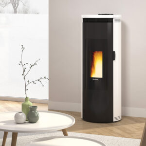 Extraflame Amika 16 Pelletofen Weiß