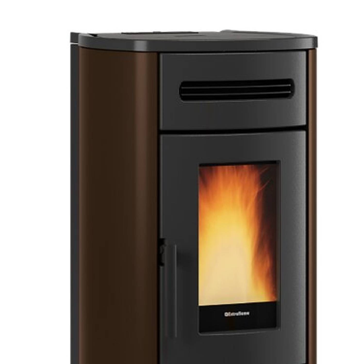 Extraflame GUENDA IDRO 5.0 - Bronze wassergeführter Pelletofen EVOLUTION LINE - Image 3