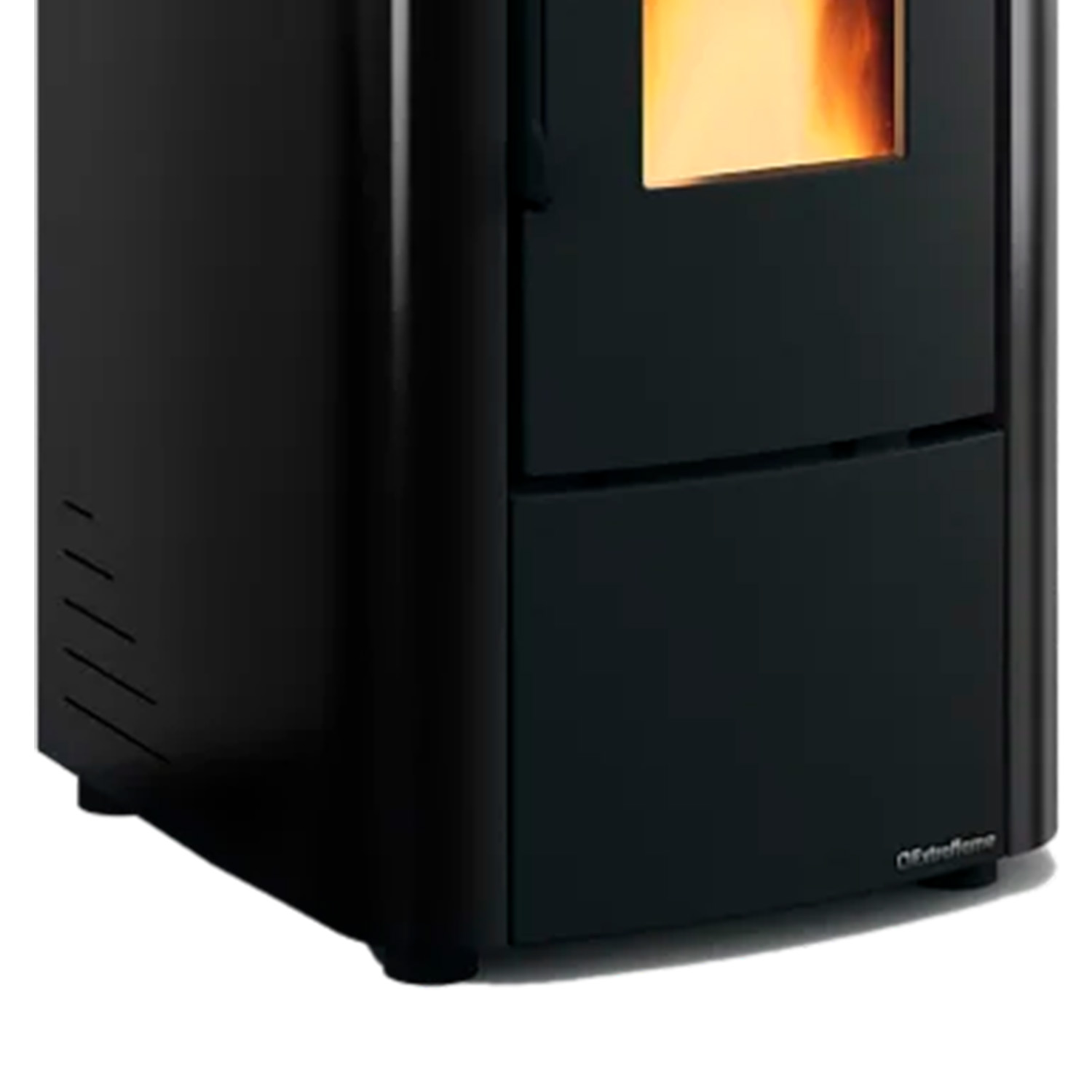 Extraflame Ketty 5.0 Pelletofen Stahl Schwarz – Bild 4
