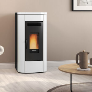 Extraflame Klaudia 16 Evo Pelletofen Weiß