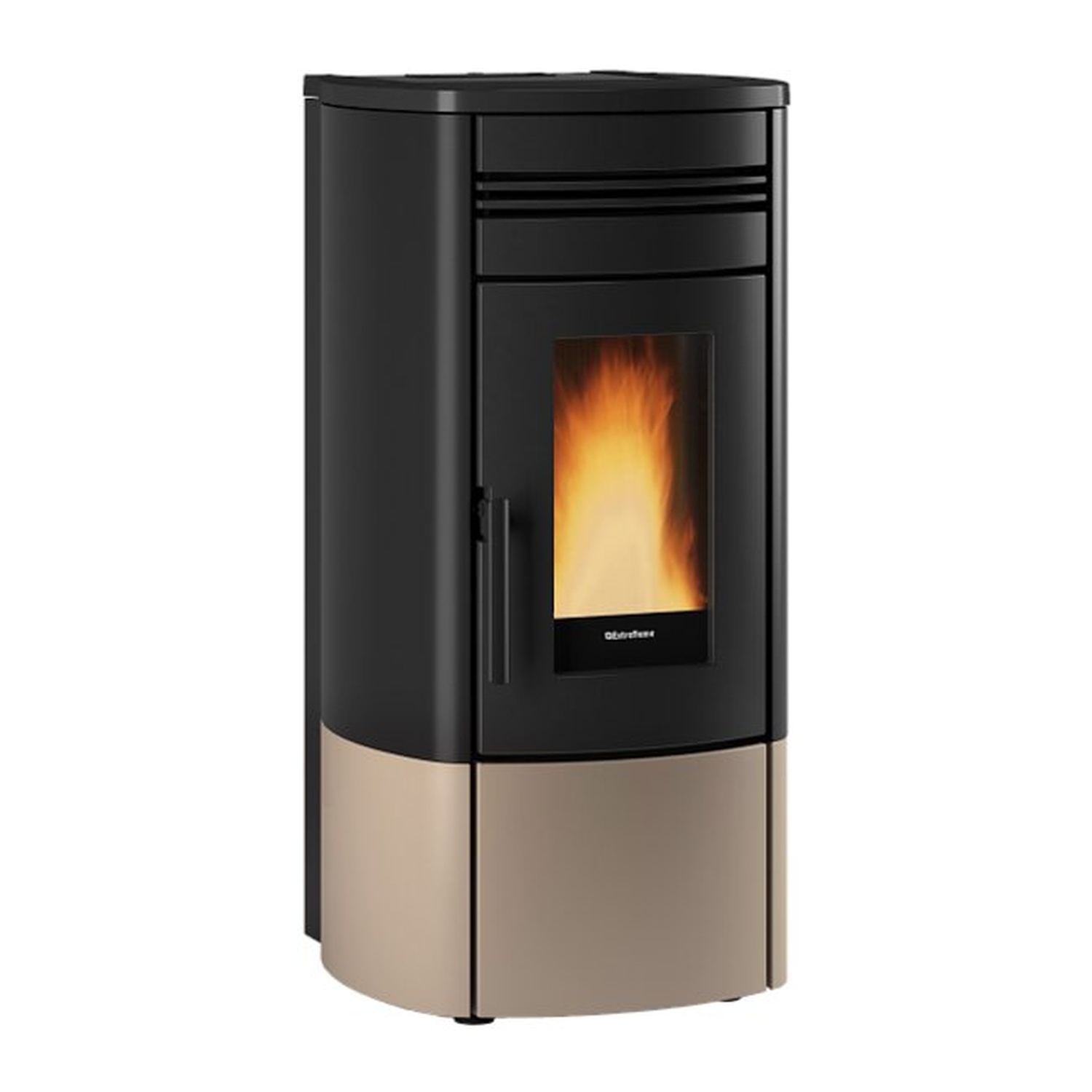 Extraflame NORIS - Taupe Matt Pelletofen EVOLUTION LINE – Bild 2
