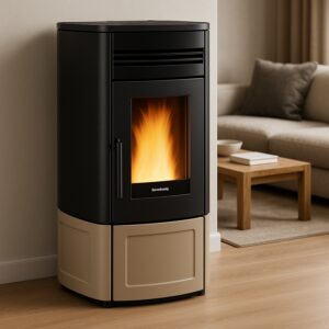 Extraflame NORIS LUX - Taupe Pelletofen EVOLUTION LINE