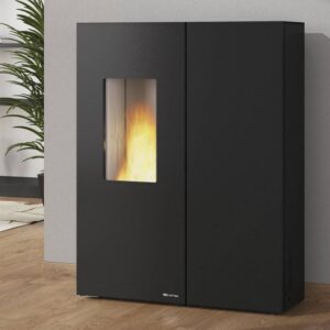 Extraflame SHARON PLUS STEEL - schwarz Pelletofen EVOLUTION LINE