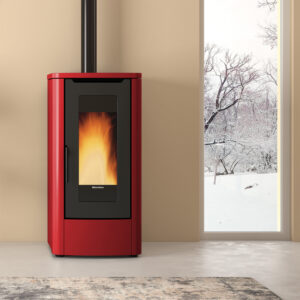 Extraflame Teorema 16 Pelletofen Bordeaux