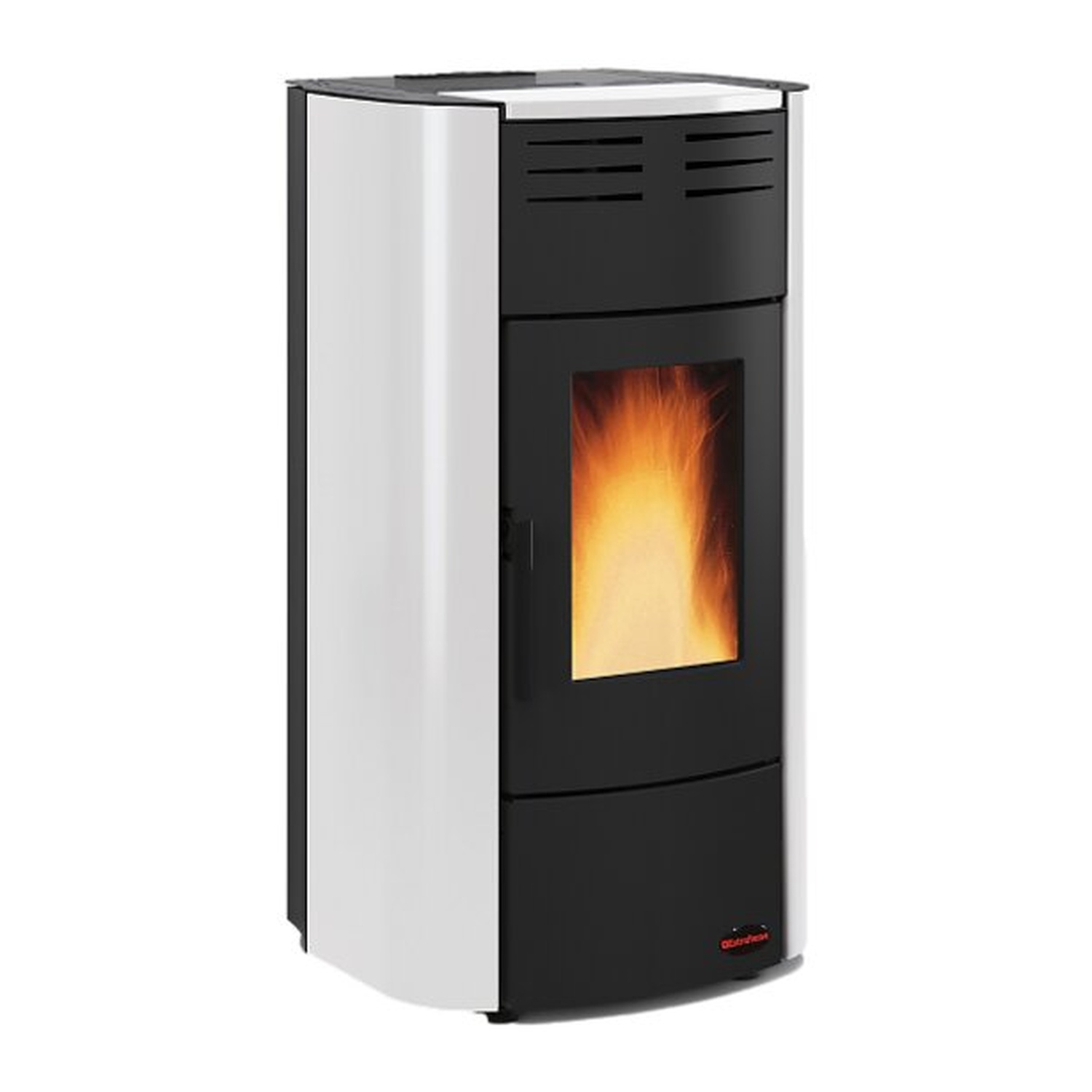 Extraflame RAFFAELLA IDRO H15 5.0.16 - Weiss wassergeführter Pelletofen – Bild 2