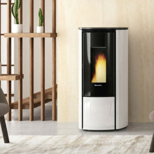 Extraflame Katia 9 5.0 Evo Pelletofen Evolution Line weiß