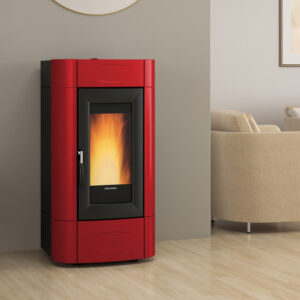 Extraflame Isidora Idro H16 5.0 Evo wasserführender Pelletofen bordeaux