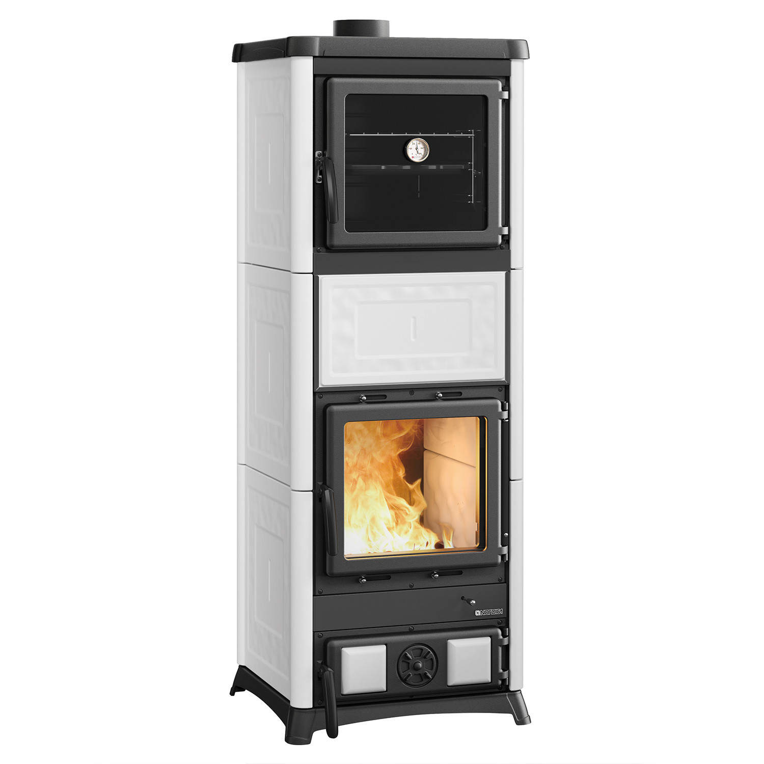 La Nordica Prestige Line Nova Forno 16 Kaminofen Mattweiß – Bild 2