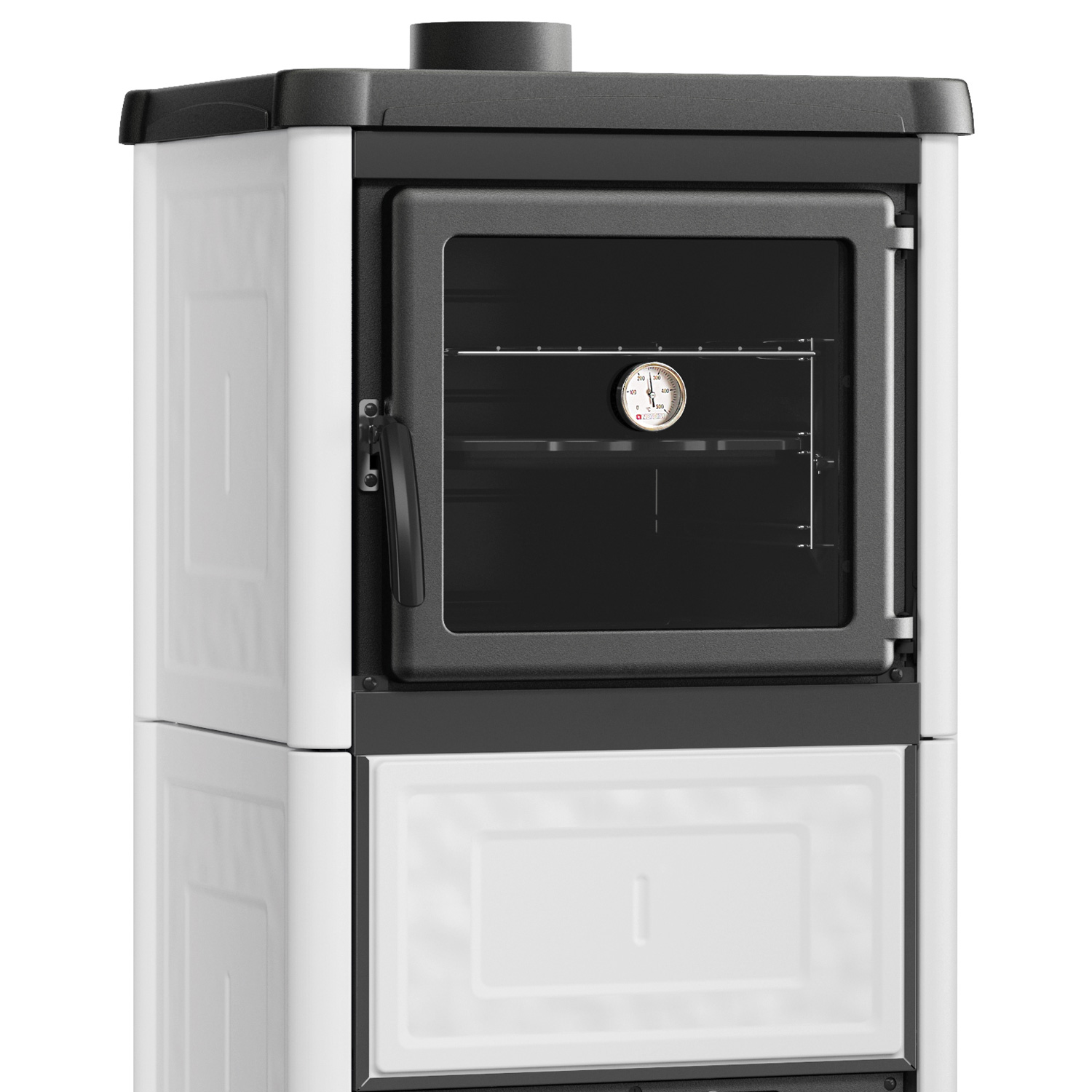 La Nordica Prestige Line Nova Forno 16 Kaminofen Mattweiß – Bild 3