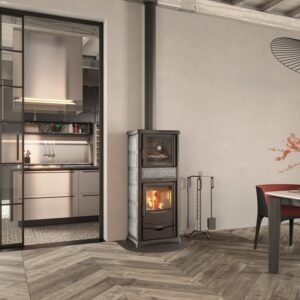 La Nordica T.ROSSELLA PLUS FORNO DSA.16 PETRA - Naturstein Kaminofen