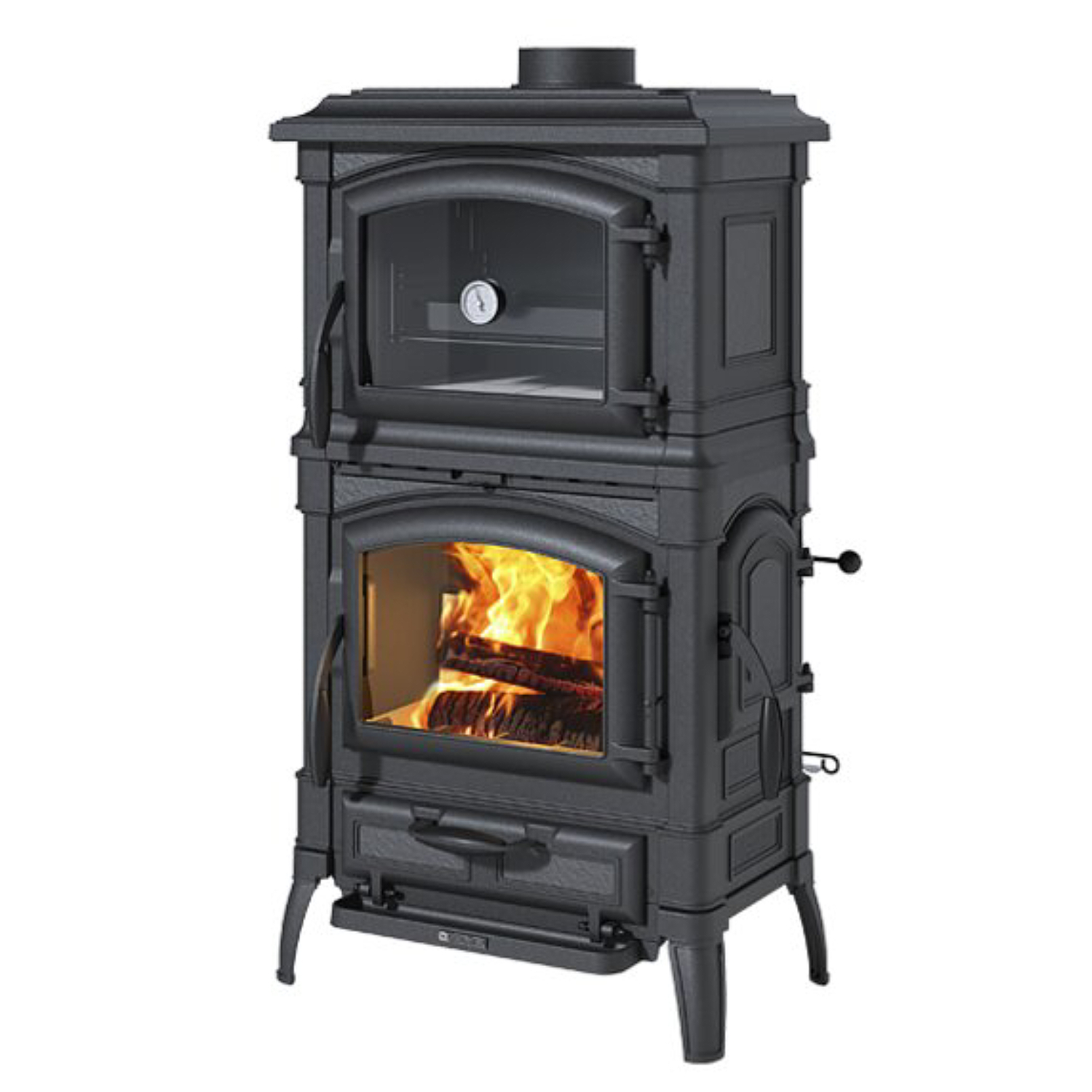 La Nordica Isetta Forno Kaminofen mit Backfach – Bild 2