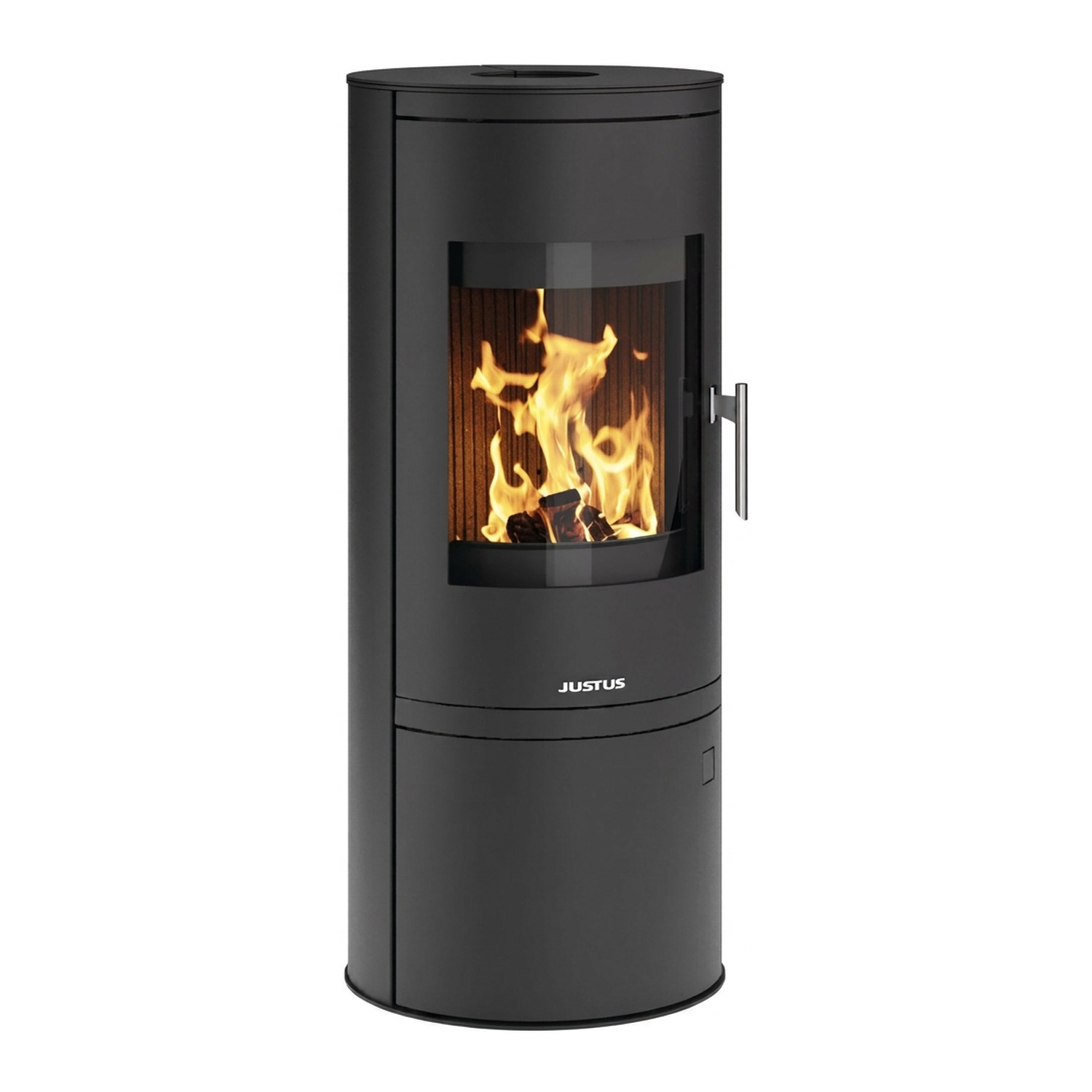 Justus Faro C conFlame Kaminofen Stahl schwarz – Bild 2