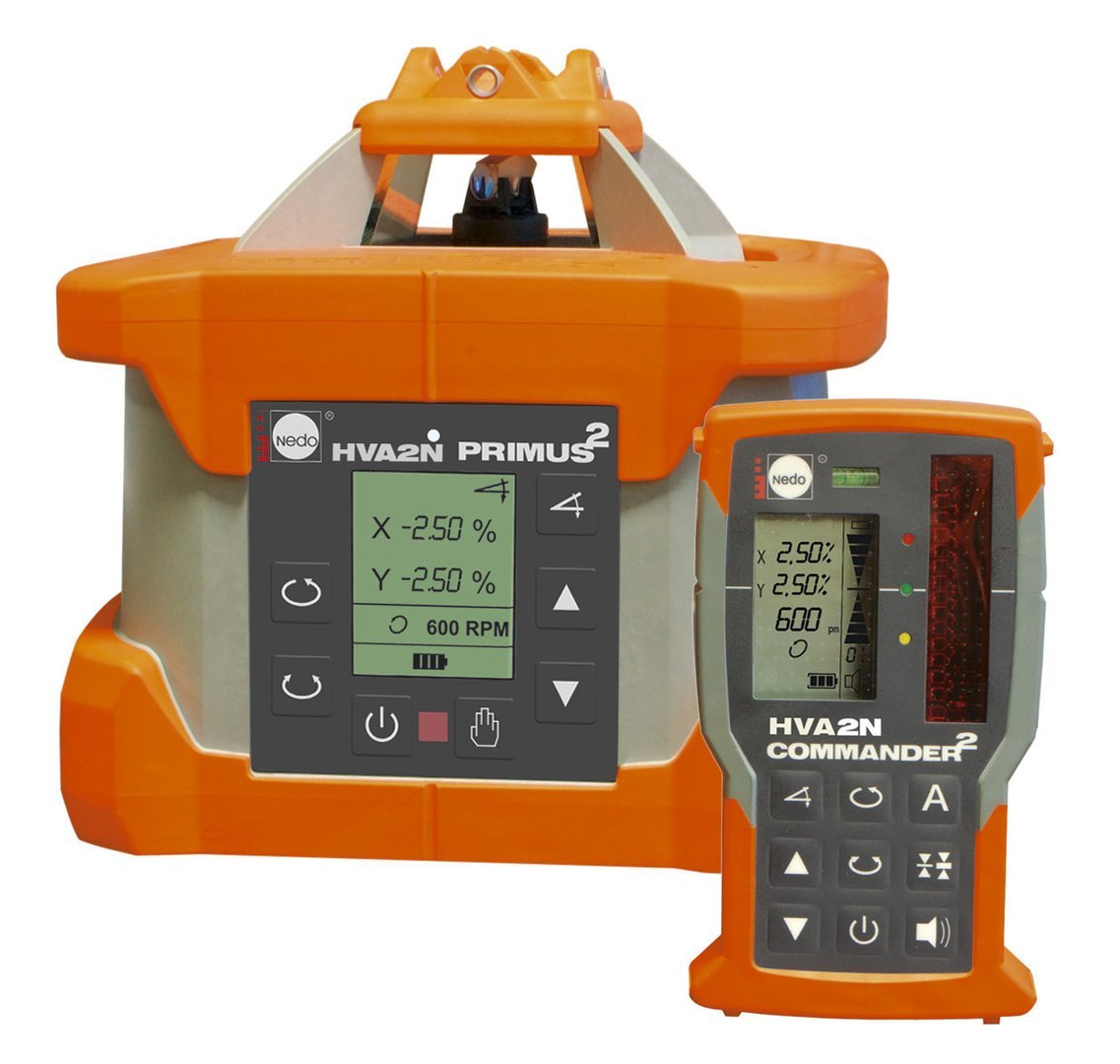 NEDO PRIMUS 2 HVA2N mit Commandor 2 – Rotations- / Neigungslaser horizontal & vertikal – Bild 2