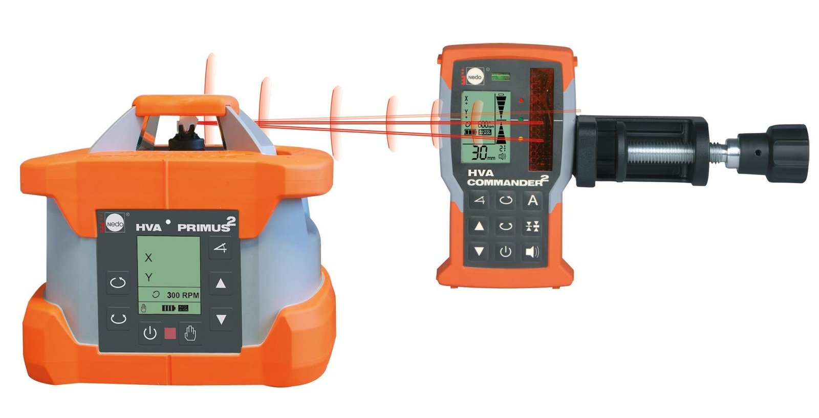 NEDO PRIMUS 2 HVA2N mit Commandor 2 – Rotations- / Neigungslaser horizontal & vertikal – Bild 3