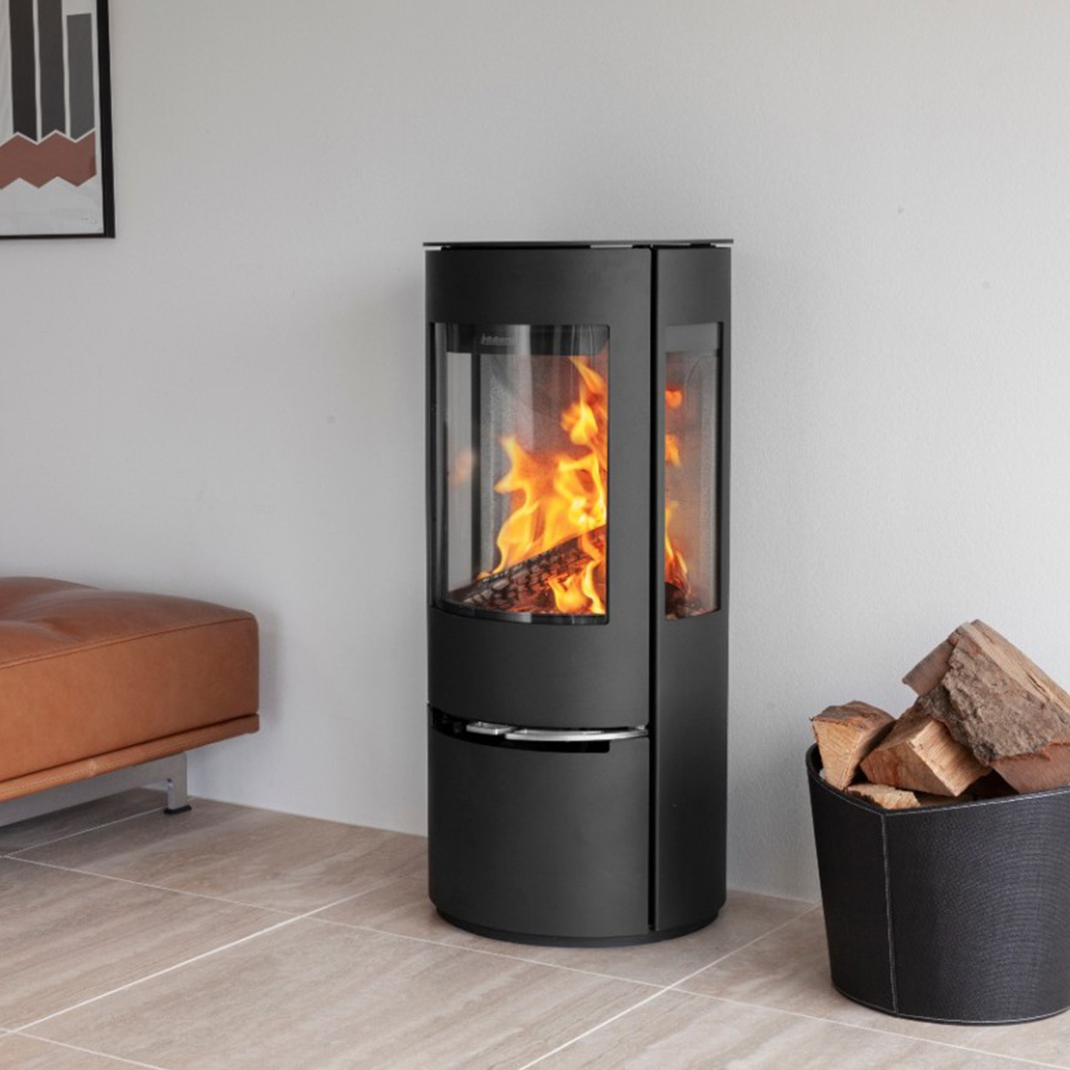 Aduro 22 Kaminofen Schwarz