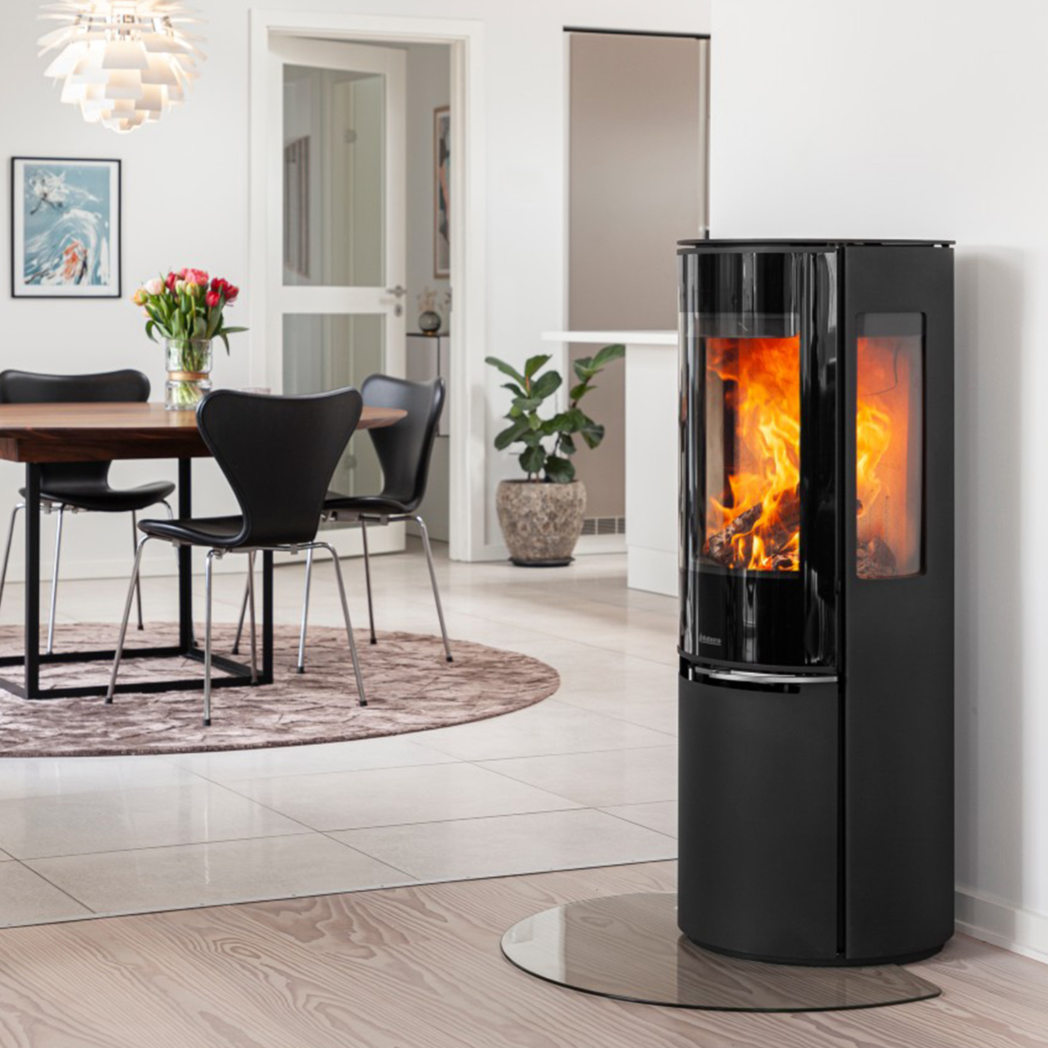 Aduro 22.5 Lux Kaminofen Schwarz