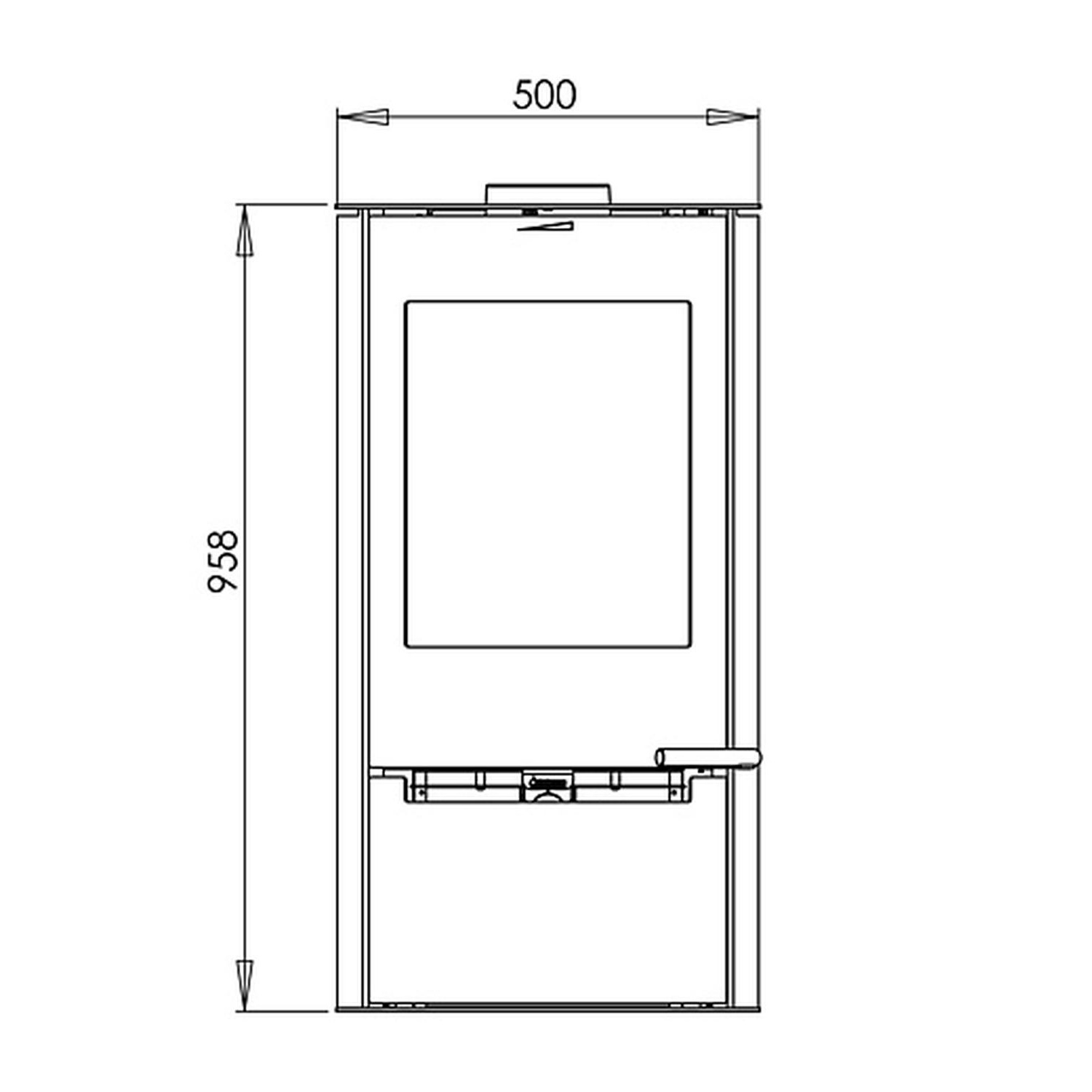 Aduro 9.1 Kaminofen Schwarz – Bild 3