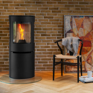 Aduro P5 Pelletofen Schwarz