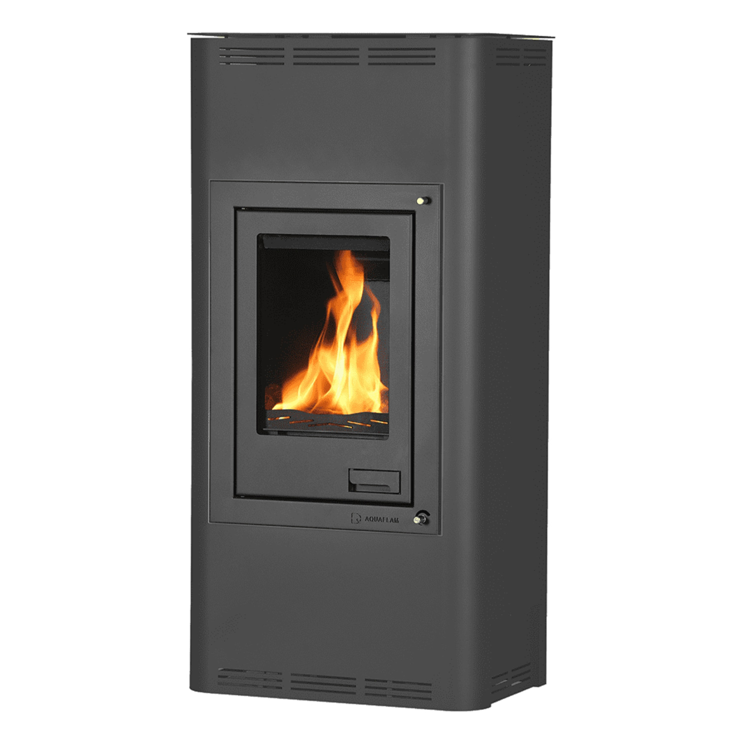 Aquaflam 12 Automatic Wasserführender Kaminofen Black – Bild 2