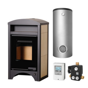 Aquaflam Vario Barma 11 kW Basic Maple Set + Pufferspeicher TPSM 500