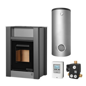 Aquaflam Vario Lend 11 kW Basic Grey Set + Pufferspeicher TPSM 500