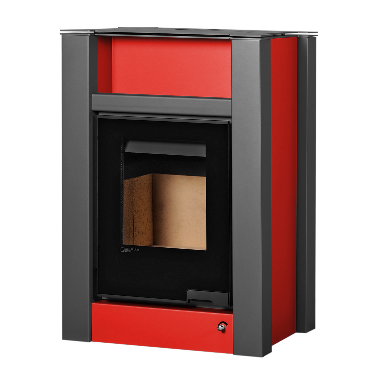 Aquaflam Vario Lend 11 kW Basic Red Set + Kombispeicher THKE/F 600 – Bild 2