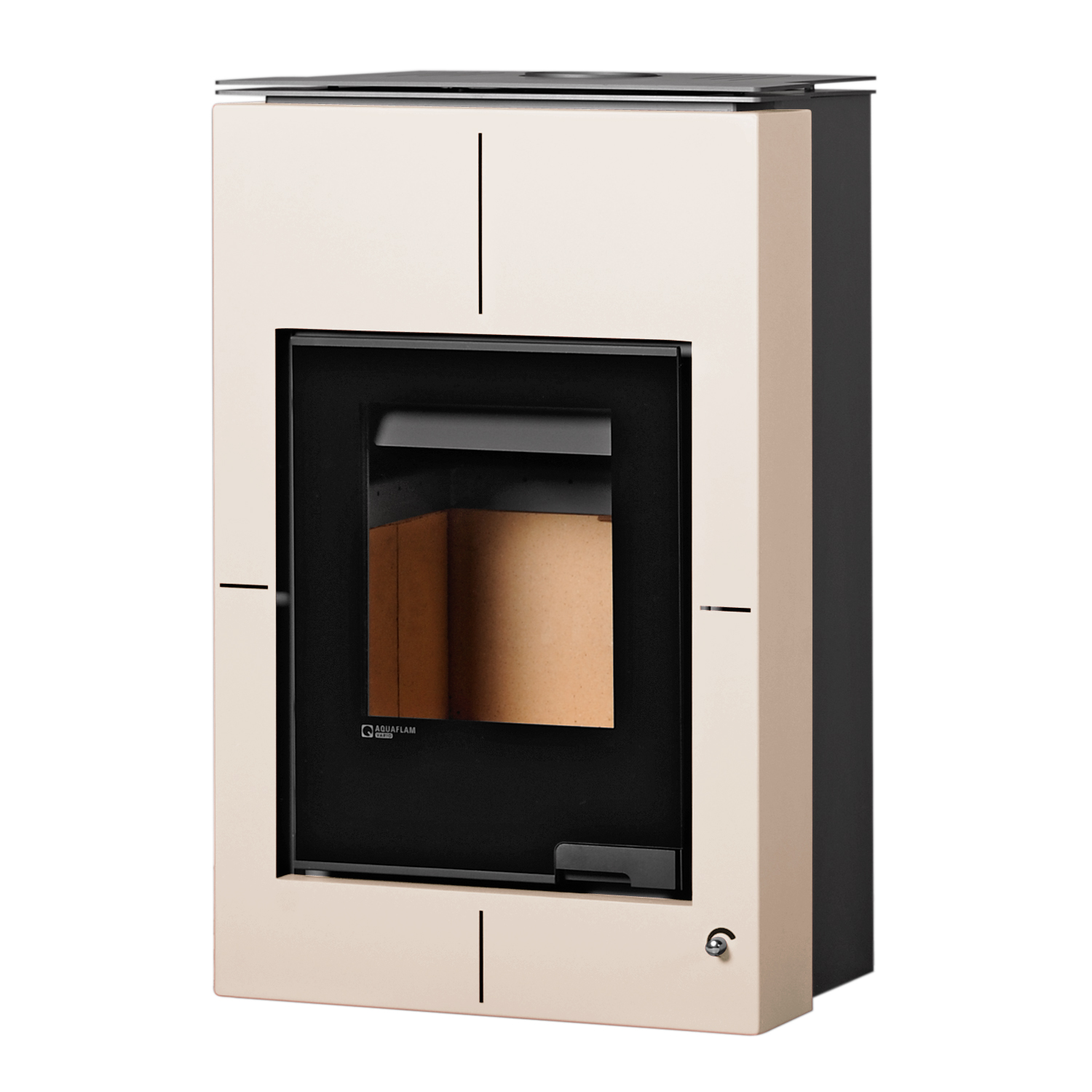 Aquaflam Vario Saporo 11 kW Basic Creme Set + Pufferspeicher TPSM 500 – Bild 2