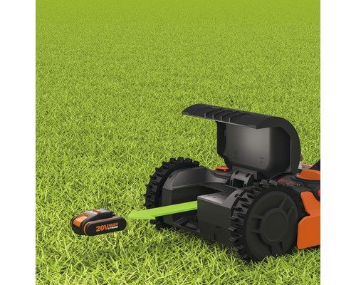 WORX 20V Akku-Mähroboter Landroid L2000 22cm/2.000 m² mit App WR155E, inkl. Installationsmaterial – Bild 3
