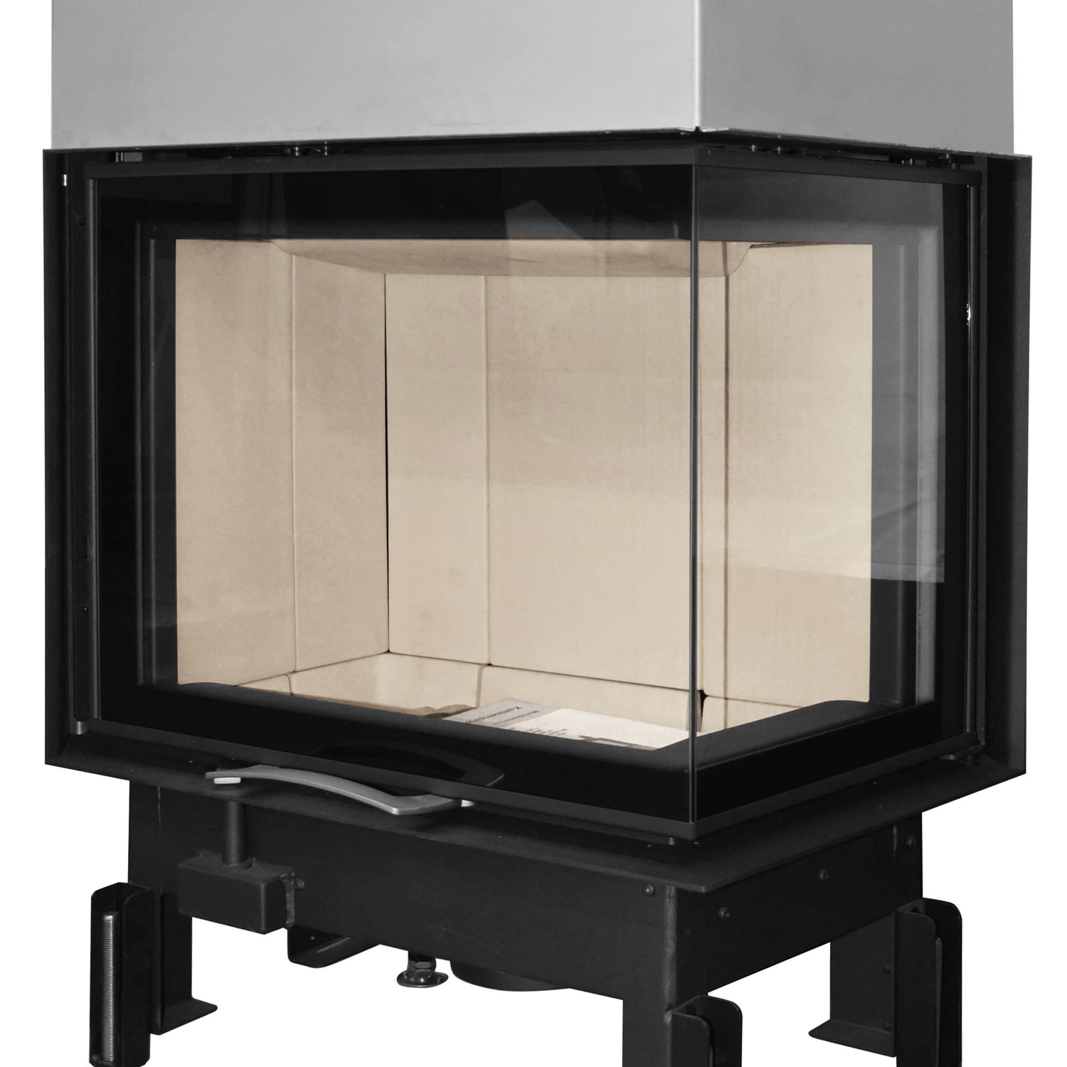 Austroflamm 63x40x51 S 2.0 Kamineinsatz Ecke rechts – Bild 2