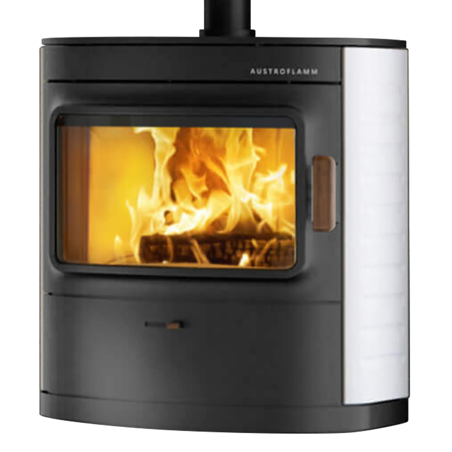 Austroflamm Cody Kaminofen Keramik Bright White – Bild 2