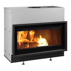Dovre Vista 901C/V2 Kamineinsatz mit Gusseisenlamellen im Brennraum