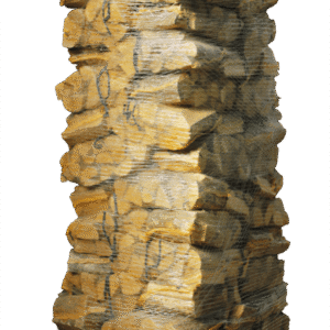 88 Netze Kammergetrocknetes gespalten Esche Brennholz 30-33 cm