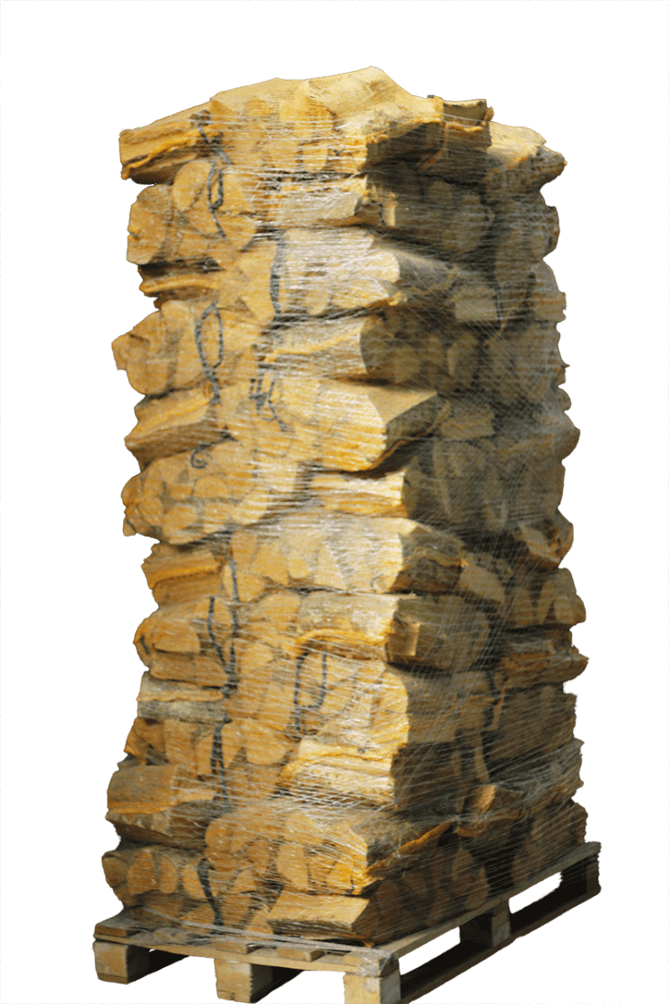 88 Netze Kammergetrocknetes gespalten Esche Brennholz 30-33 cm