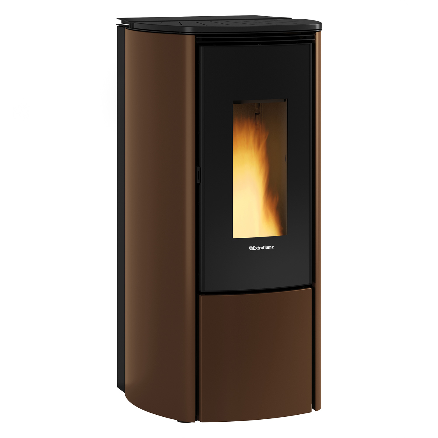Extraflame Evolution Line Katia 9 Pelletofen Stahl Bronze – Bild 2