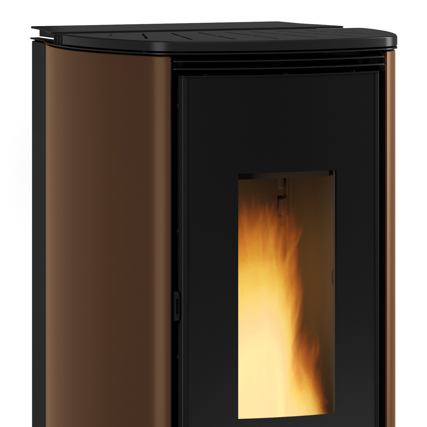 Extraflame Evolution Line Katia 9 Pelletofen Stahl Bronze – Bild 3