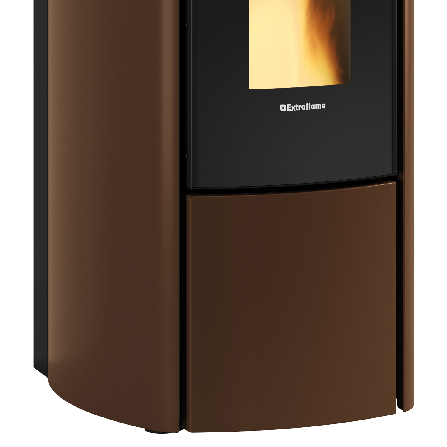 Extraflame Evolution Line Katia 9 Pelletofen Stahl Bronze – Bild 5