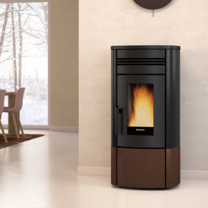 Extraflame Evolution Line Noris Pelletofen Stahl Bronze