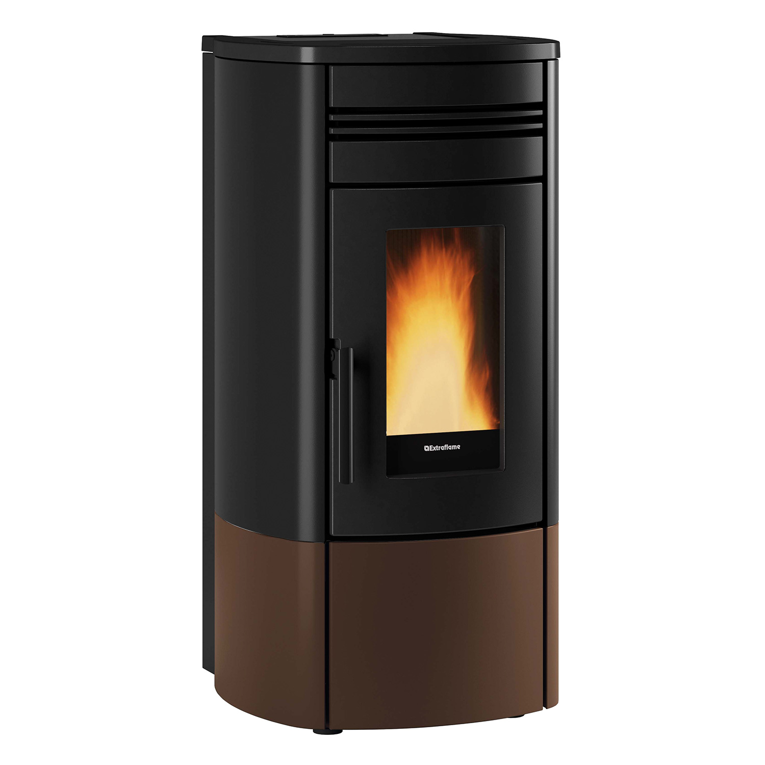 Extraflame Evolution Line Noris Plus Pelletofen Stahl Bronze – Bild 2