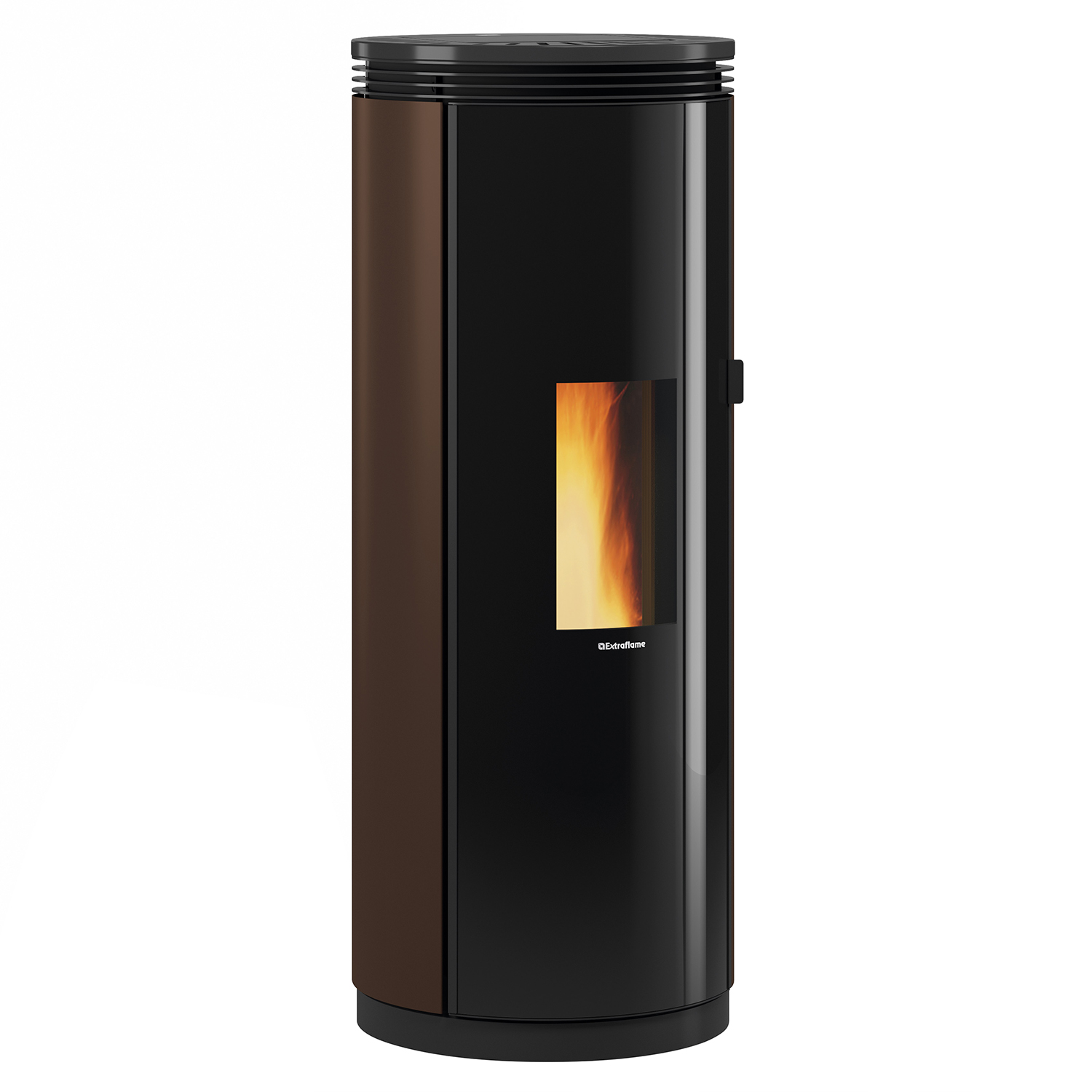 Extraflame Evolution Line Pamela Pelletofen Stahl Bronze – Bild 2
