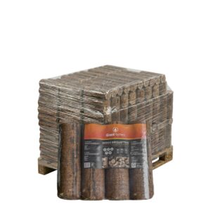 Giant Flames Holzbriketts 95 Packungen x 4,8 kg (456 kg)