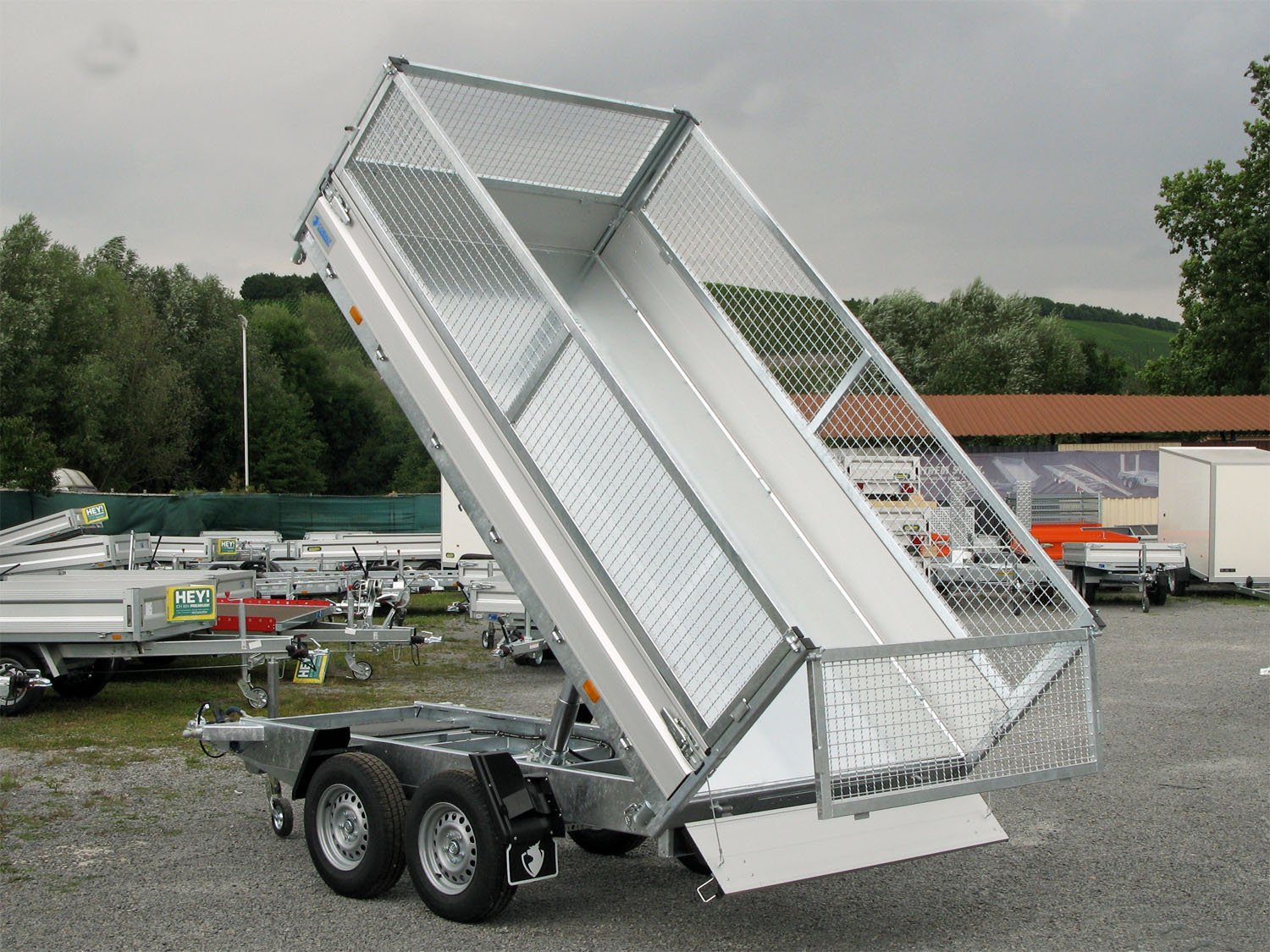 Hapert Cobalt HM-2 – 3500 Alubordwand – Gitteraufsatz