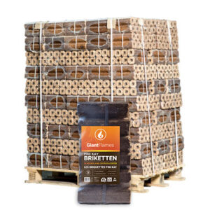 Pini Kay Briketts (NL) Palette 96 Säcke x 10 kg (960 kg)