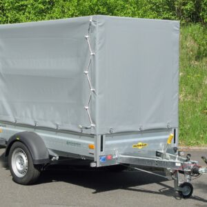 Humbaur HA132513 KV Klappbare Vorderwand und Hochplane