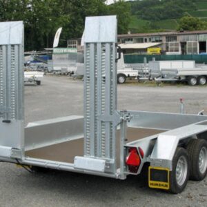 Humbaur HS353016 – 12 Zurringe, Stahlrampen stehend