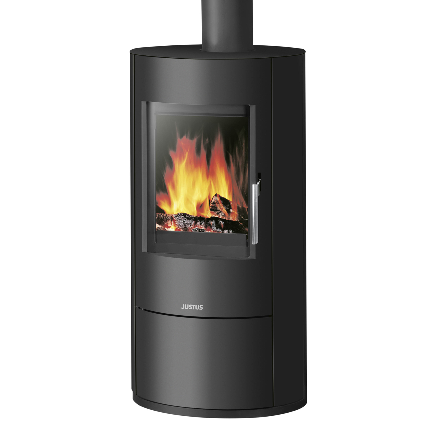 Justus Austin 5 II Kaminofen Stahl Schwarz – Bild 2