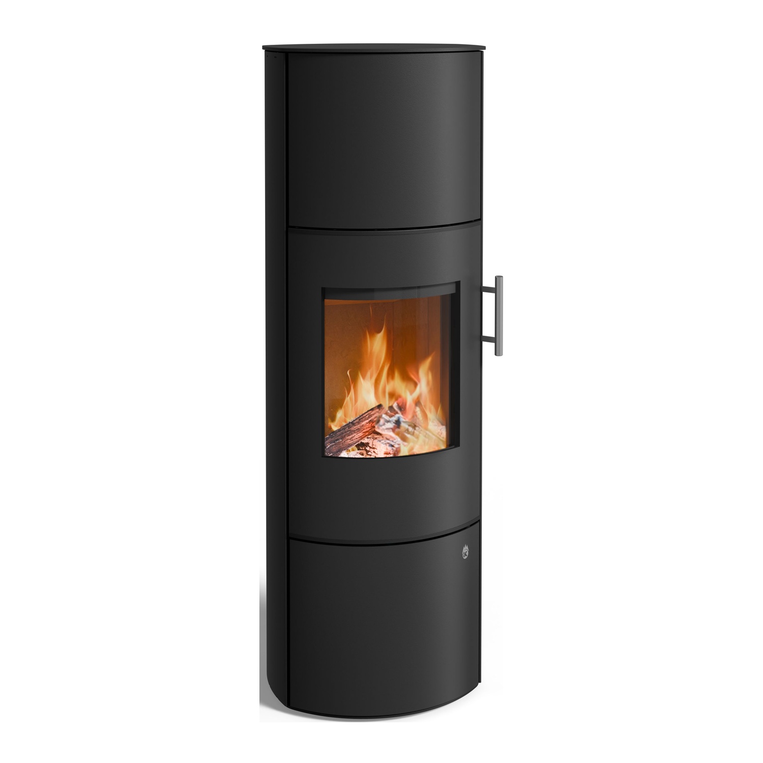 Königshütte URSA 6kW Gusstür Stahl schwarz Kaminofen – Bild 2