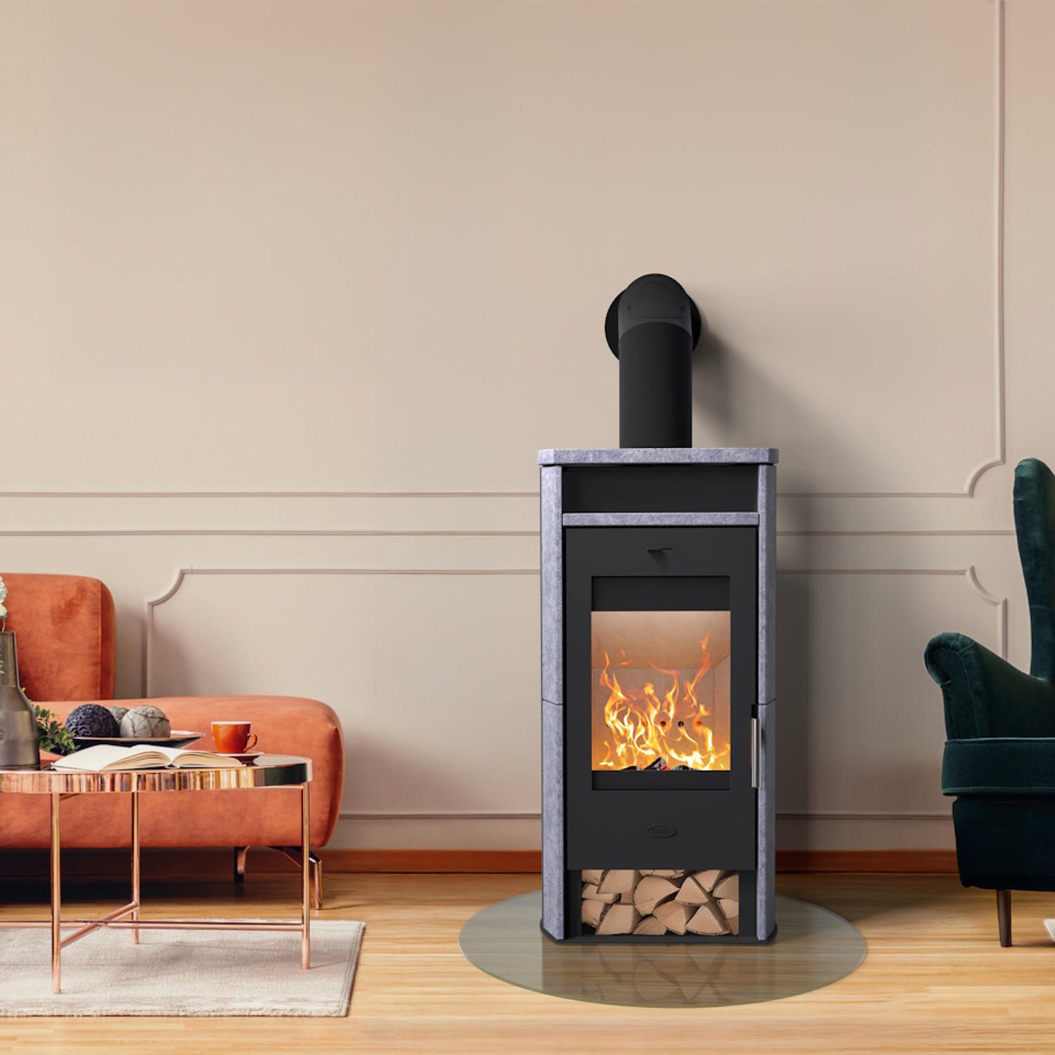 Fireplace Santa Fe Kaminofen Speckstein – Bild 3