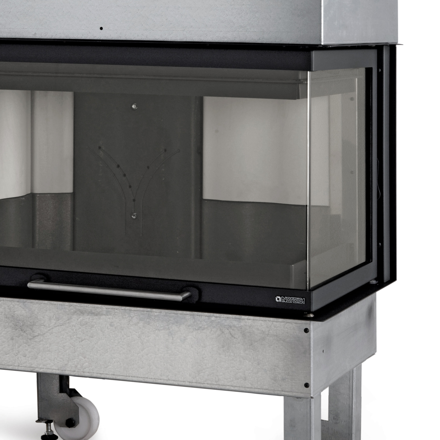 Kamineinsatz La Nordica Monoblocco 800 Angolo (Rechts) DX – Bild 3