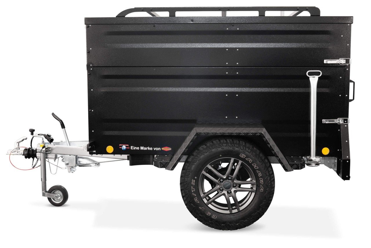 Offroad Anhänger 1000kg verzinkt KT-EB2 Plus mit Bordwanderhöhung – Bild 2